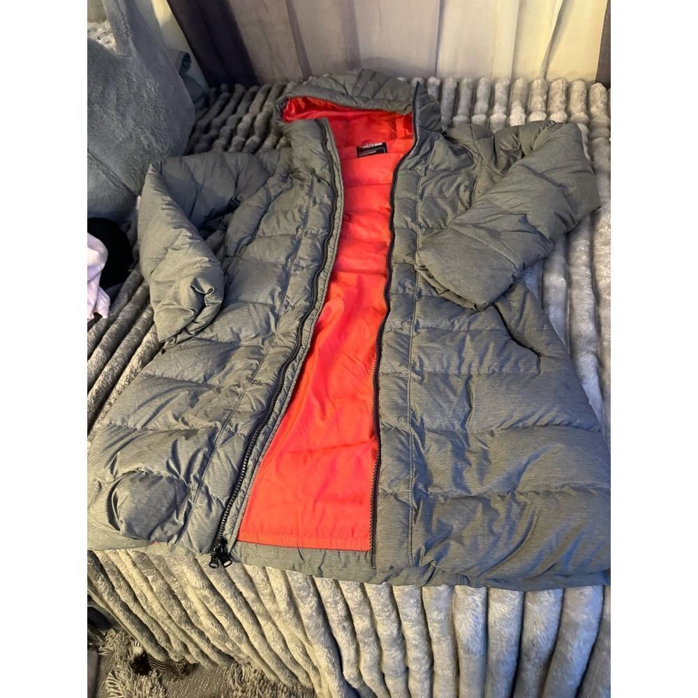 Northface long/midi jacket/coat/puffer grey thermoball transit 2